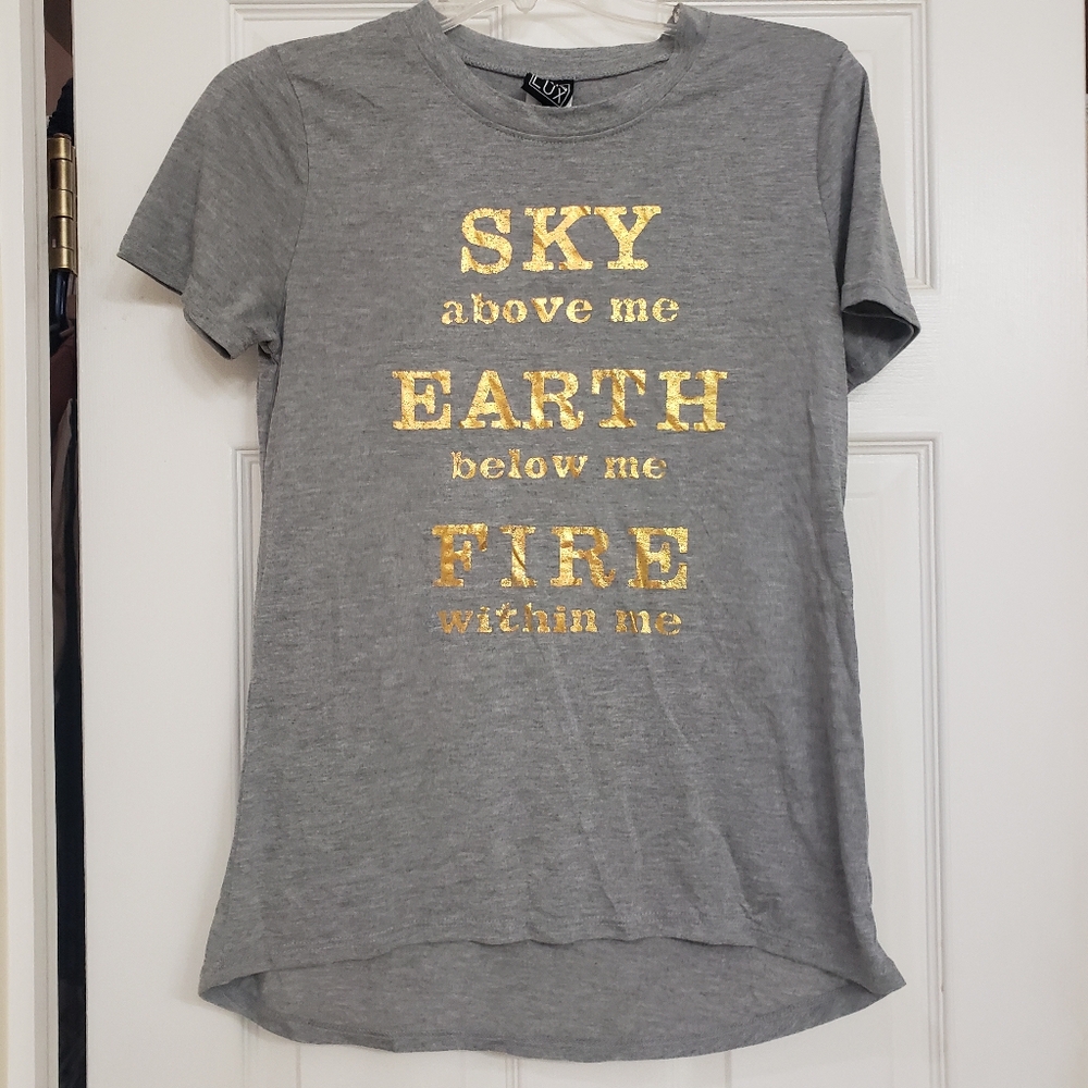 Modern Lux Graphic Inspirational Tee